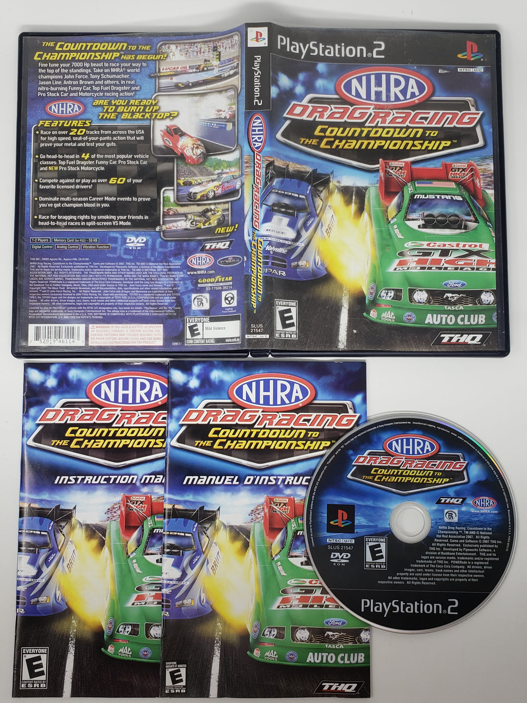 NHRA Countdown to the Championship 2007 - Sony Playstation 2 | PS2