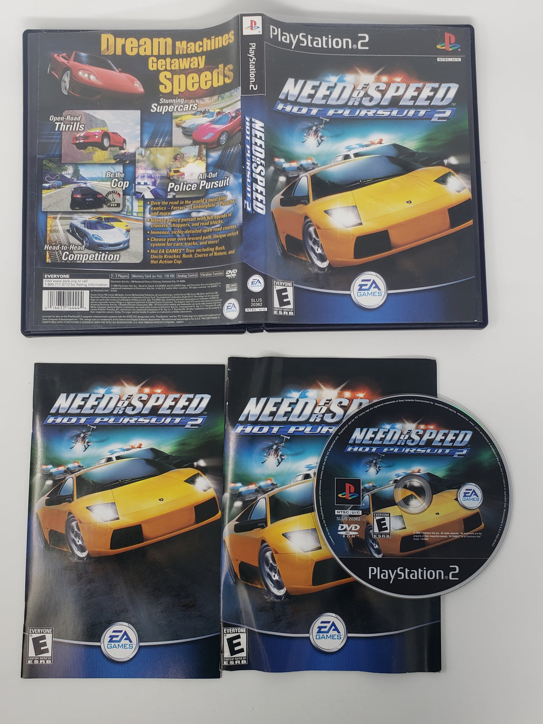 Need for Speed Hot Pursuit 2 - Sony Playstation 2 | PS2