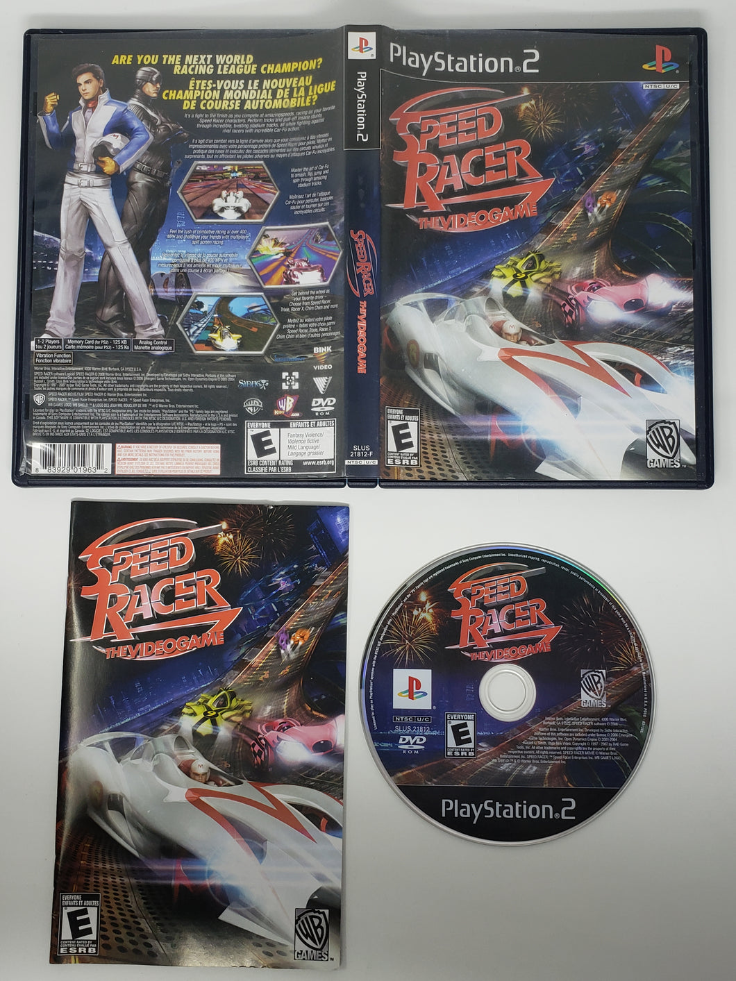 Speed Racer Video Game - Sony Playstation 2 | PS2