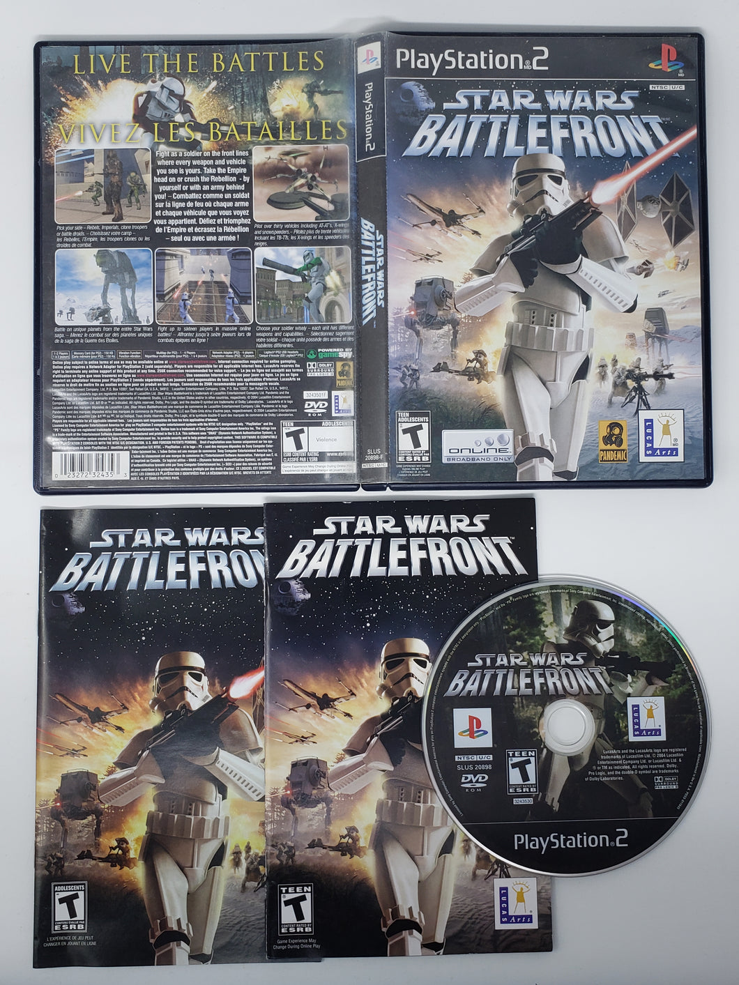 Star Wars Battlefront - Sony Playstation 2 | PS2