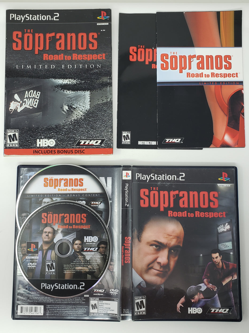 Sopranos Road to Respect Limited Edition - Sony Playstation 2 | PS2