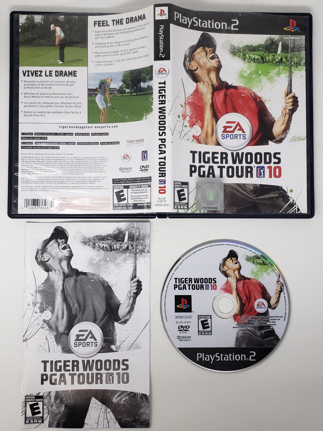 Tiger Woods PGA Tour 10 - Sony Playstation 2 | PS2