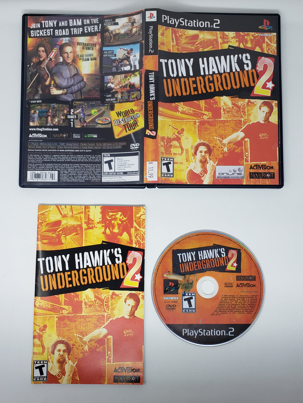 Tony Hawk Underground 2 - Sony Playstation 2 | PS2