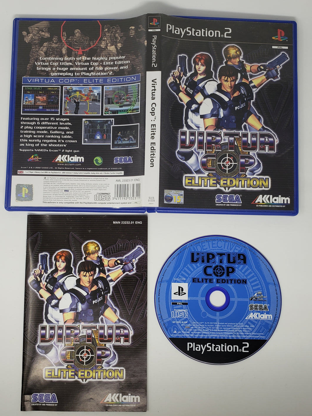 Virtua Cop Elite Edition [PAL] - Sony Playstation 2 | PS2