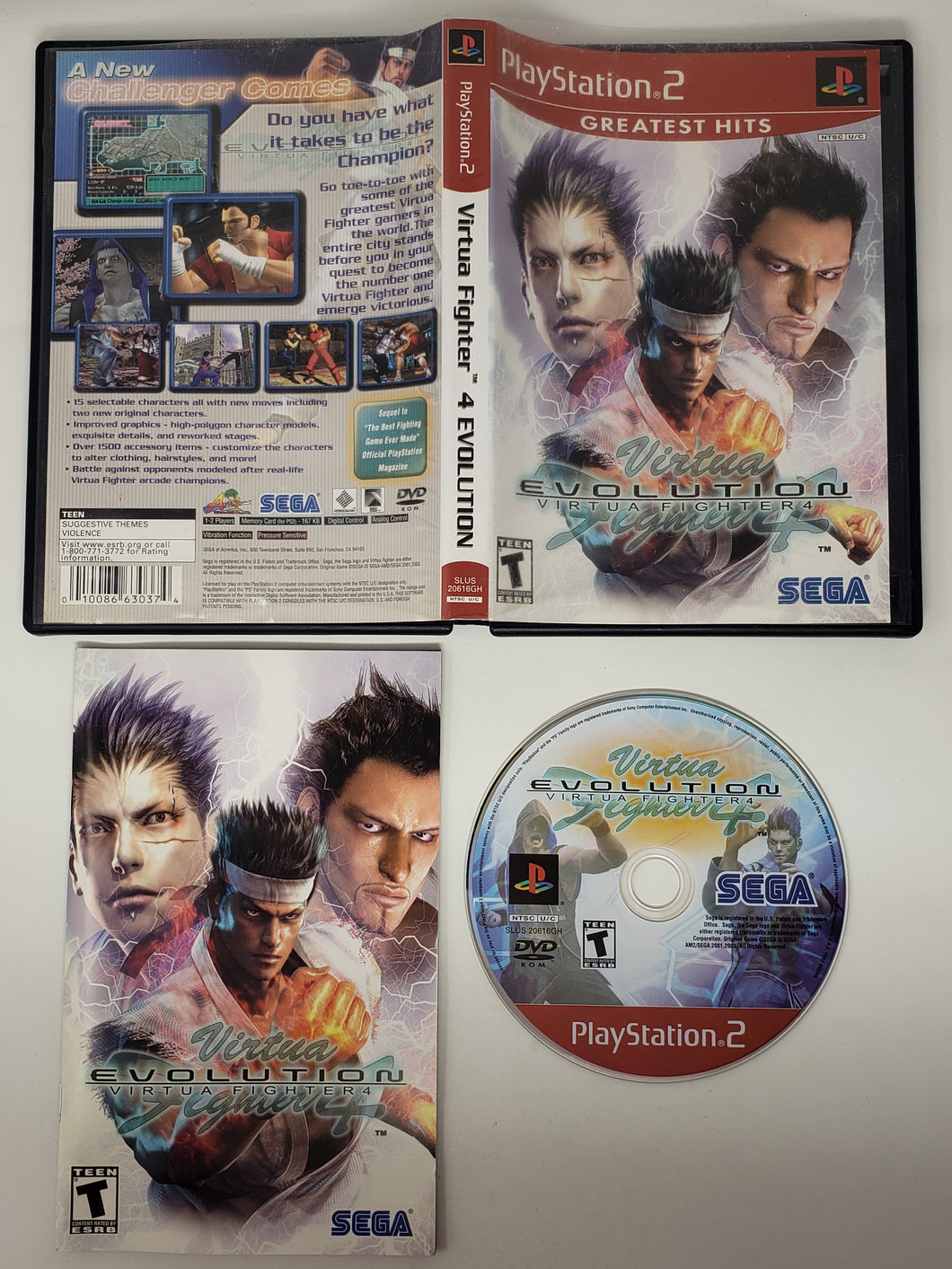 Virtua Fighter 4 Evolution [Greatest Hits] - Sony Playstation 2 | PS2