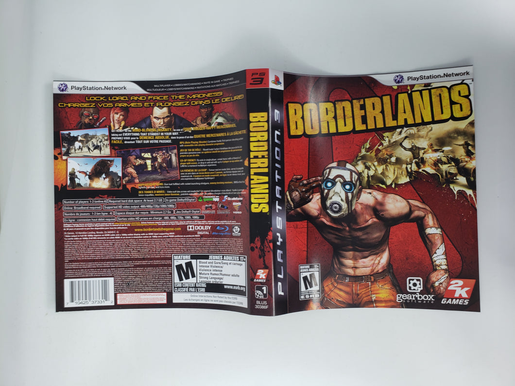 Borderlands [Couverture] - Sony Playstation 3 | PS3