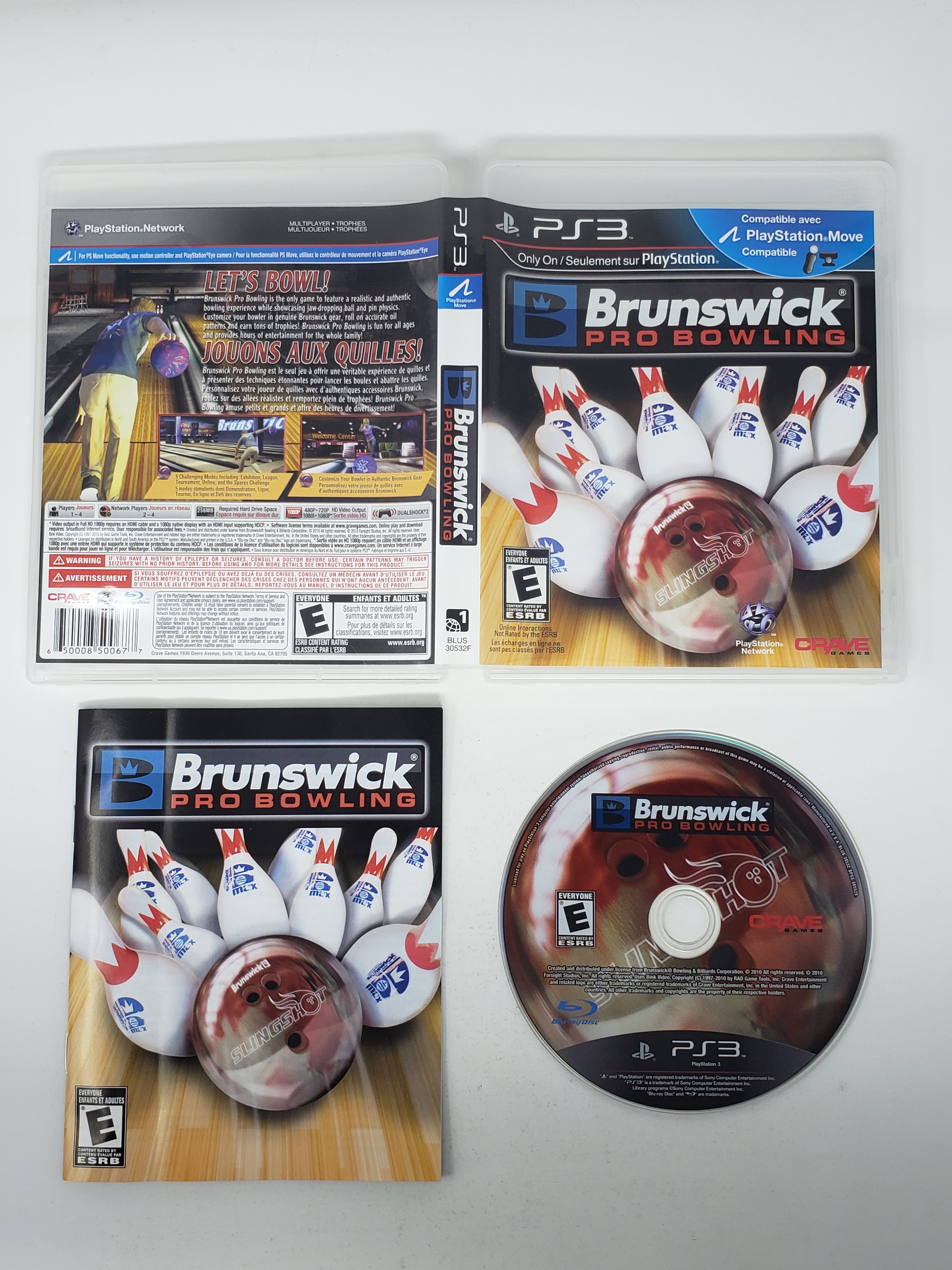 Brunswick pro 2024 bowling ps3