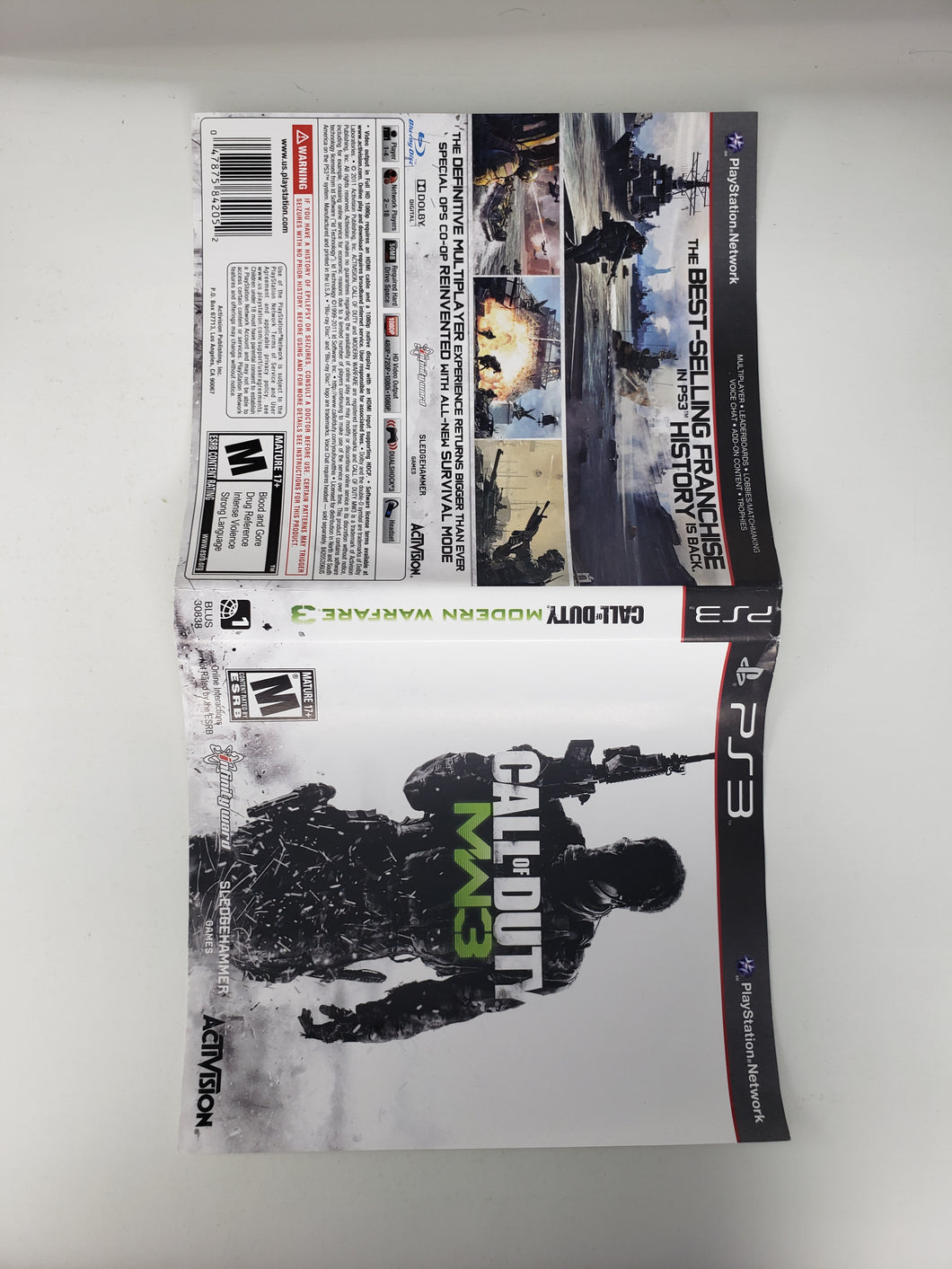 Call of Duty Modern Warfare 3 [Couverture] - Sony Playstation 3 | PS3