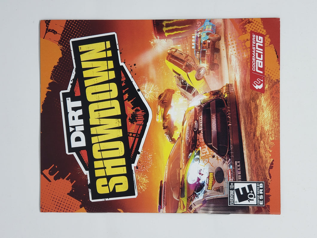 Dirt Showdown [manual] - Sony Playstation 3 | PS3