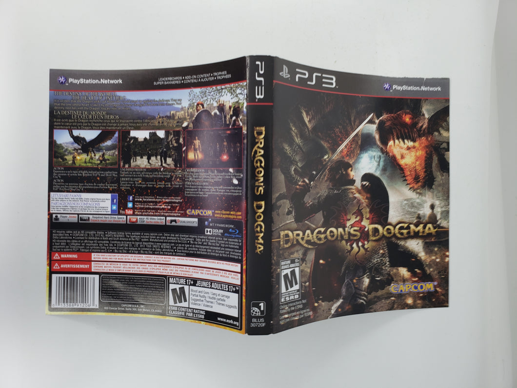 Dragon's Dogma [Couverture] - Sony Playstation 3 | PS3