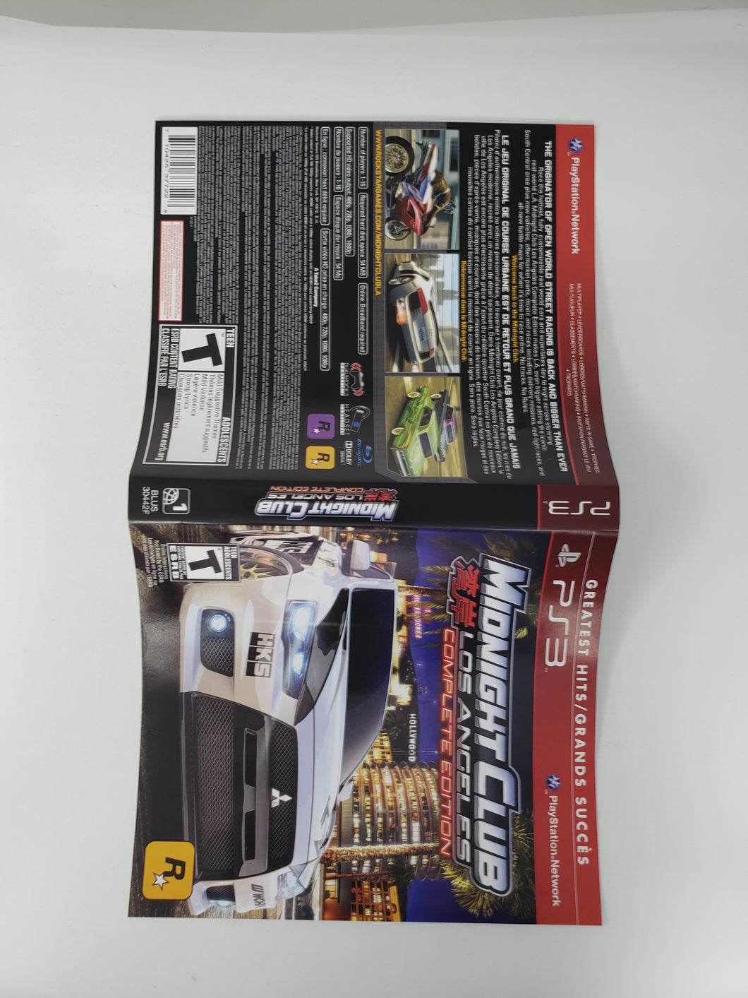 Midnight Club Los Angeles Complete Edition [Grands Succès] [Couverture] - Sony Playstation 3 | PS3