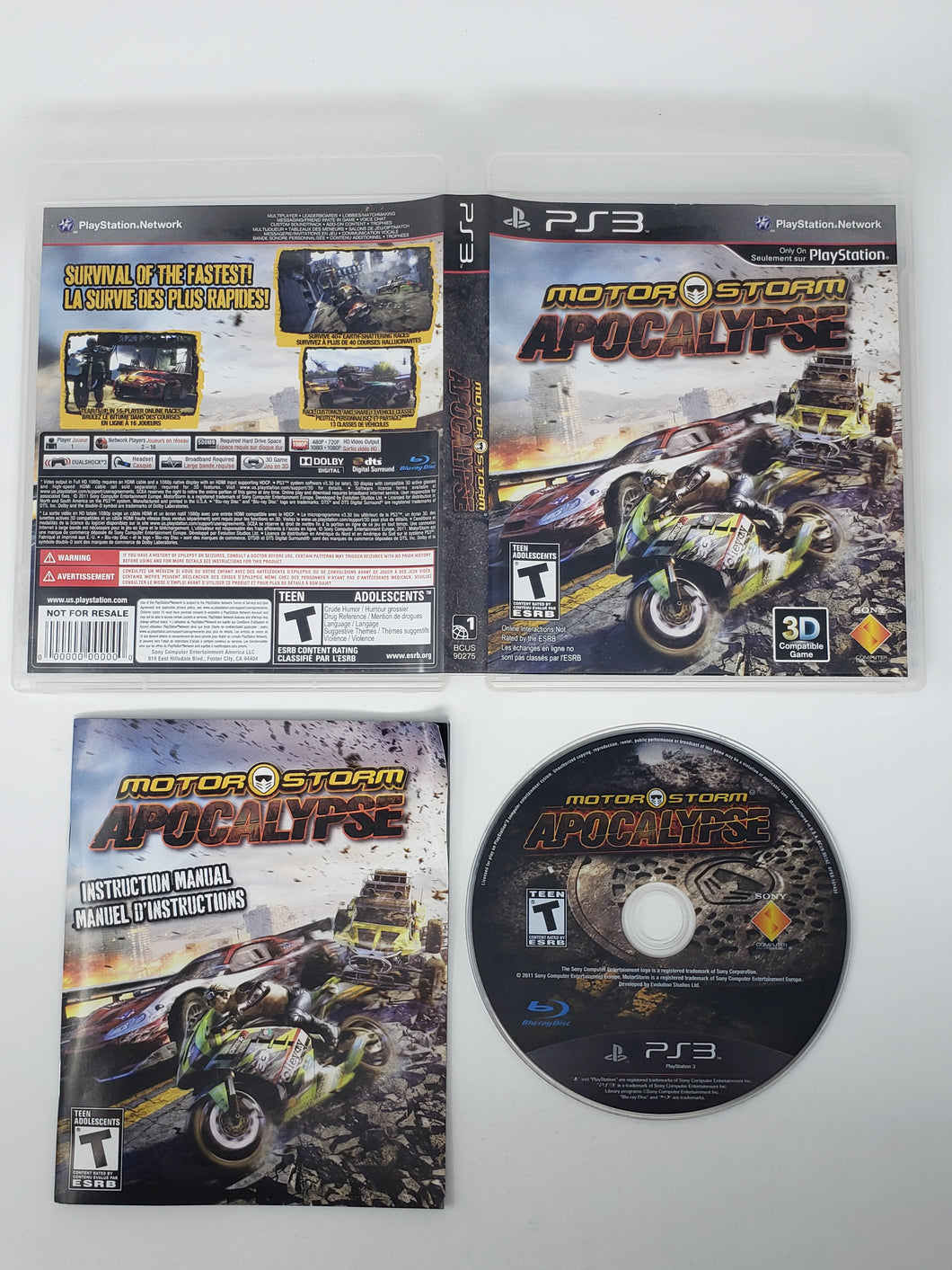 MotorStorm Apocalypse - Sony Playstation 3 | PS3