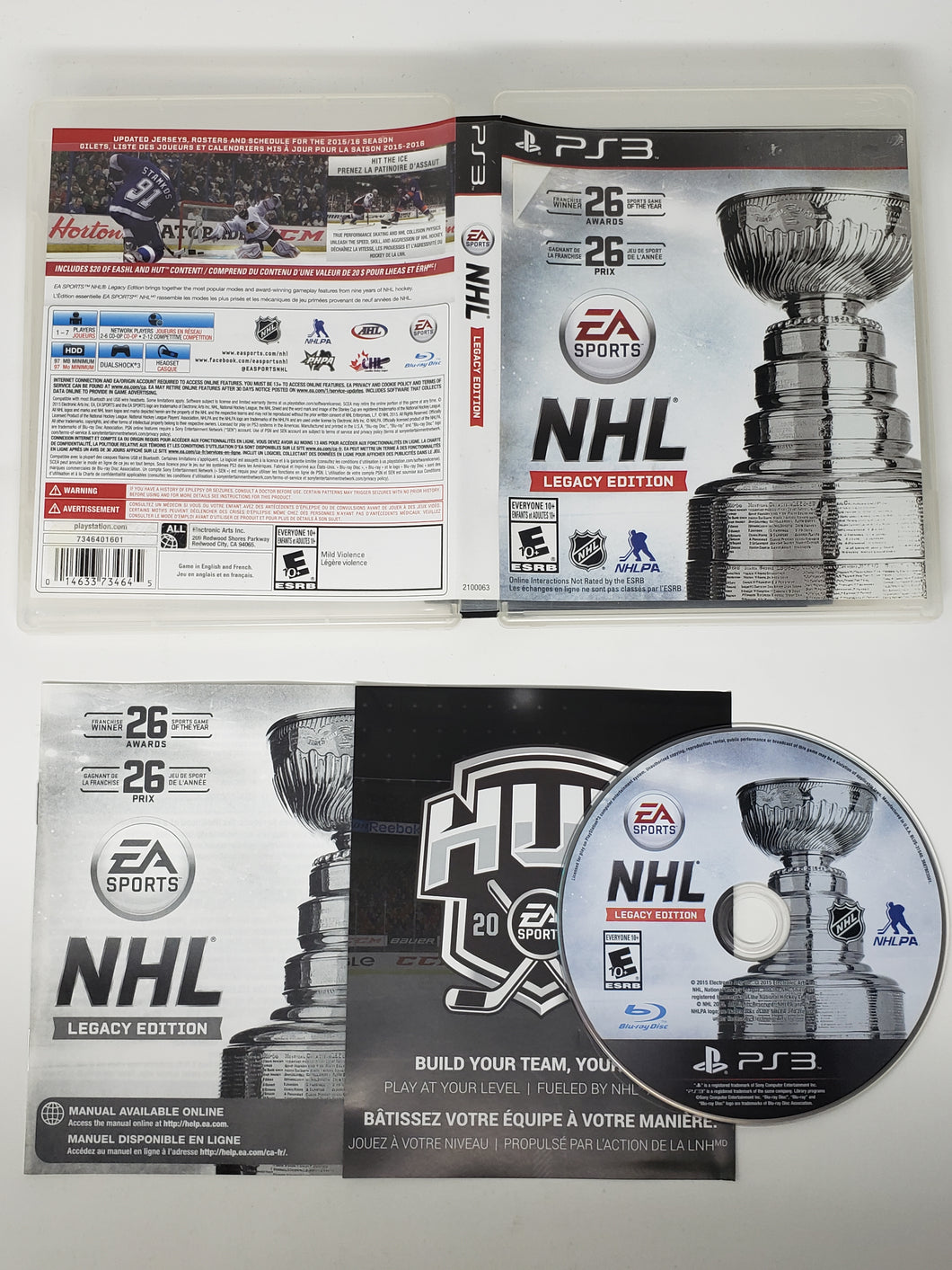 NHL Legacy Edition - Sony Playstation 3 | PS3