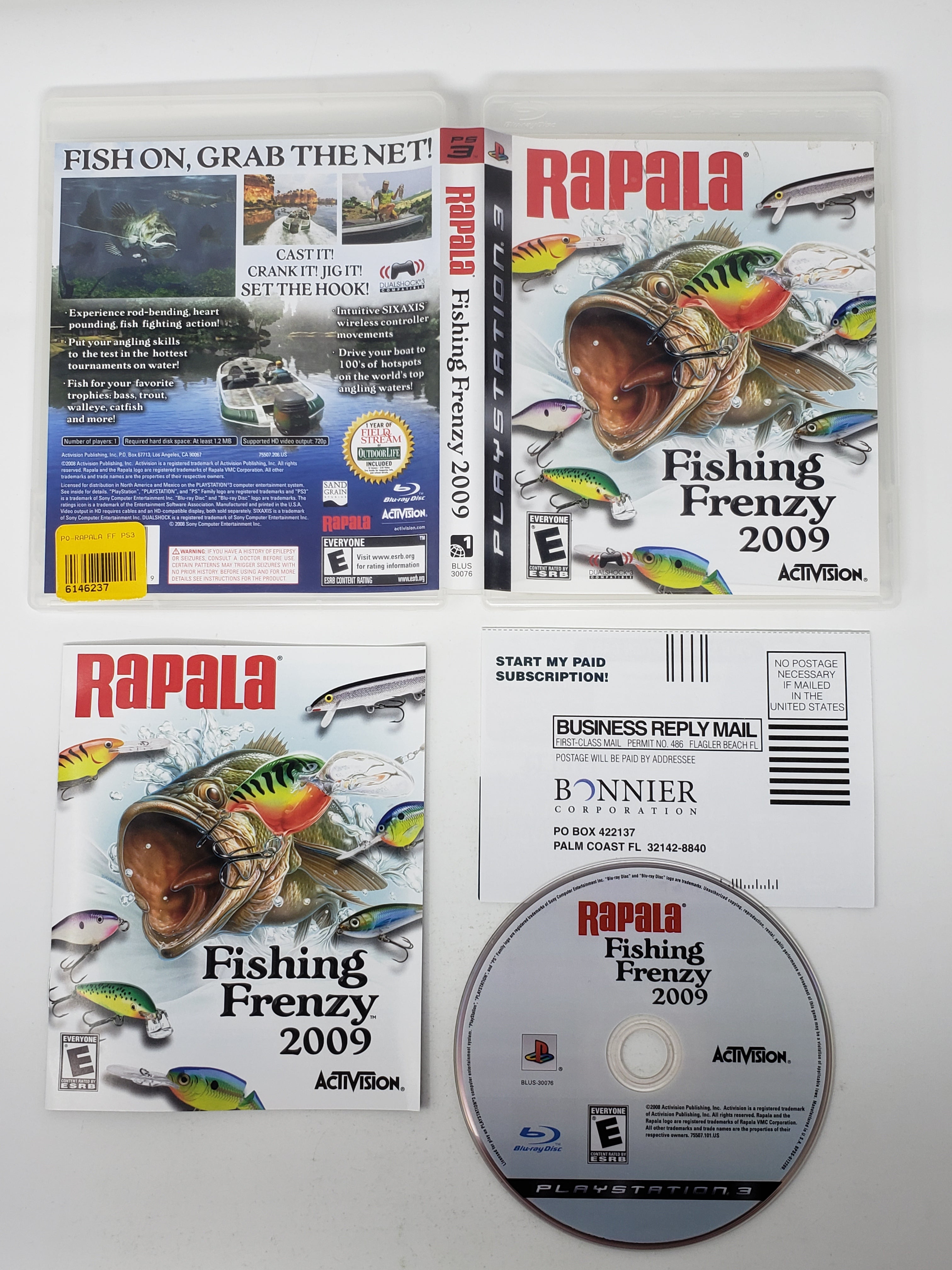 Rapala Fishing Frenzy - Sony Playstation 3 | PS3