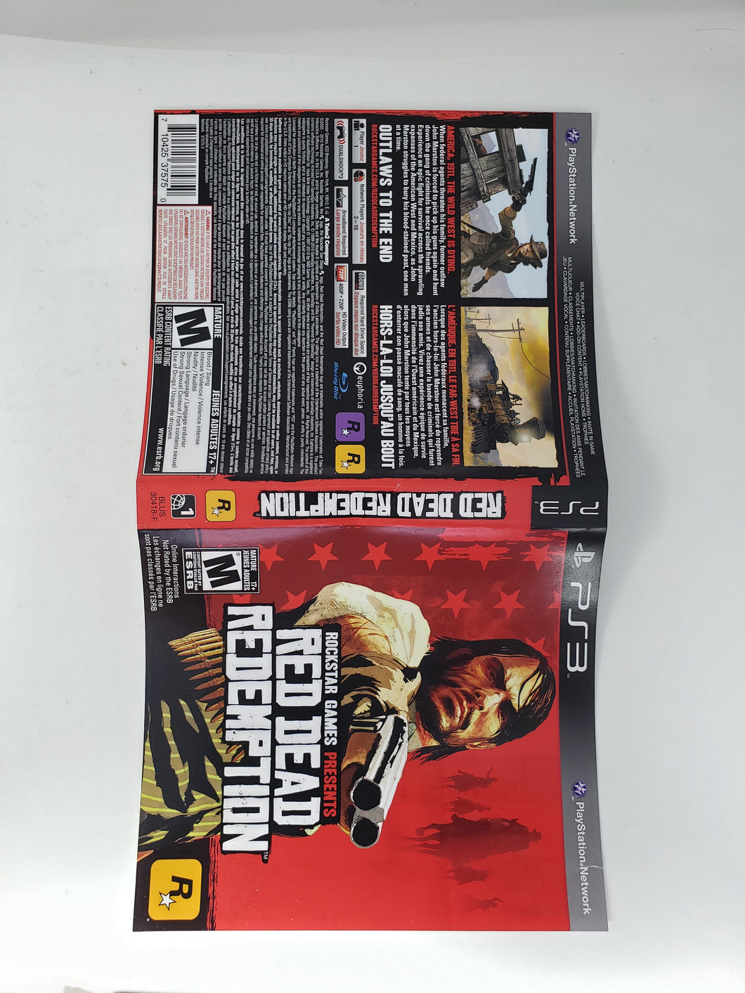 Red Dead Redemption [Couverture] - Sony Playstation 3 | PS3