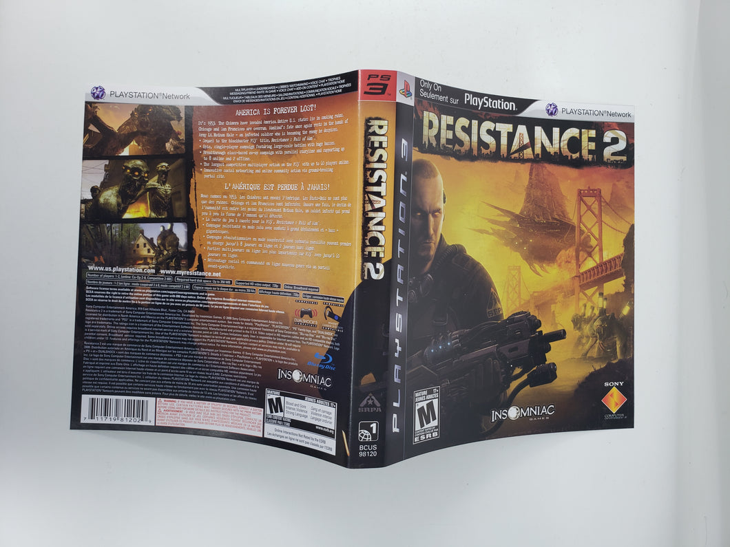 Resistance 2 [Couverture] - Sony Playstation 3 | PS3