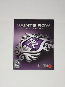 Saints Row - The Third [manuel] - Sony Playstation 3 | PS3