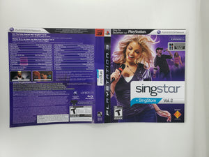 SingStar Vol. 2 [Couverture] - Sony Playstation 3 | PS3