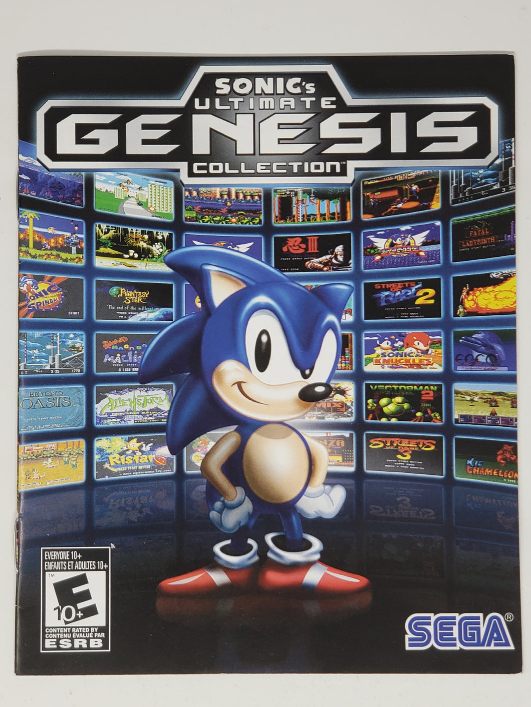 Sonic's Ultimate Genesis Collection [manual] - Sony Playstation 3 | PS3