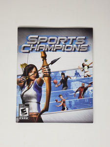 Sports Champions [manuel] - Sony Playstation 3 | PS3