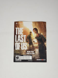 The Last of Us [Insertion] - Sony Playstation 3 | PS3
