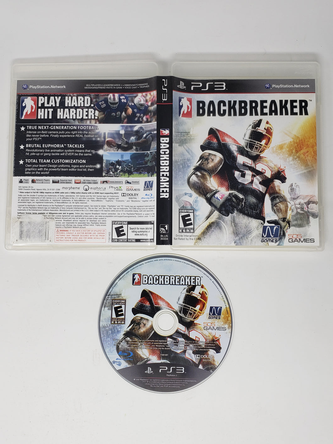 Backbreaker - Sony Playstation 3 | PS3
