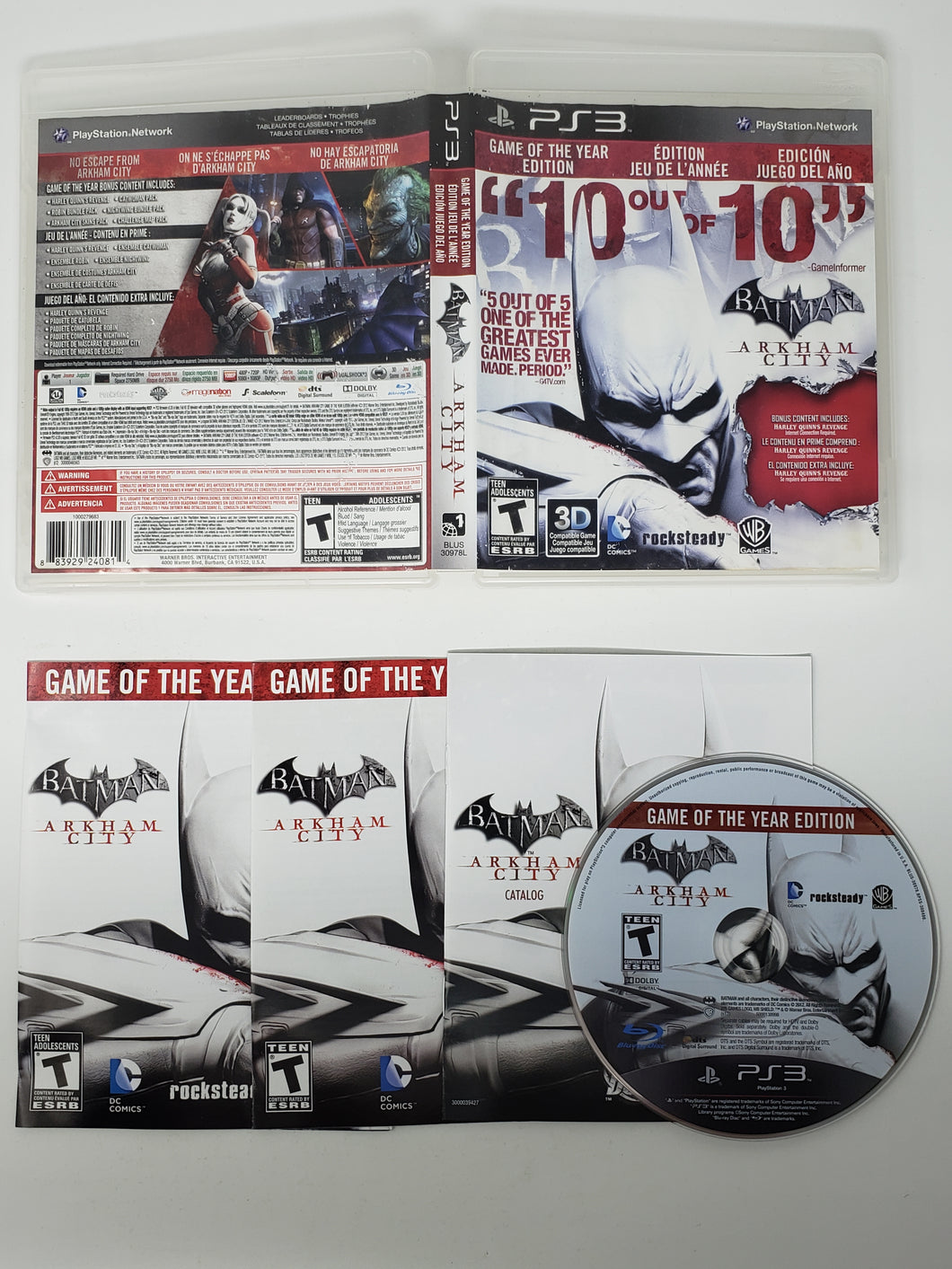 Batman - Arkham City [Game of the Year] - Sony Playstation 3 | PS3