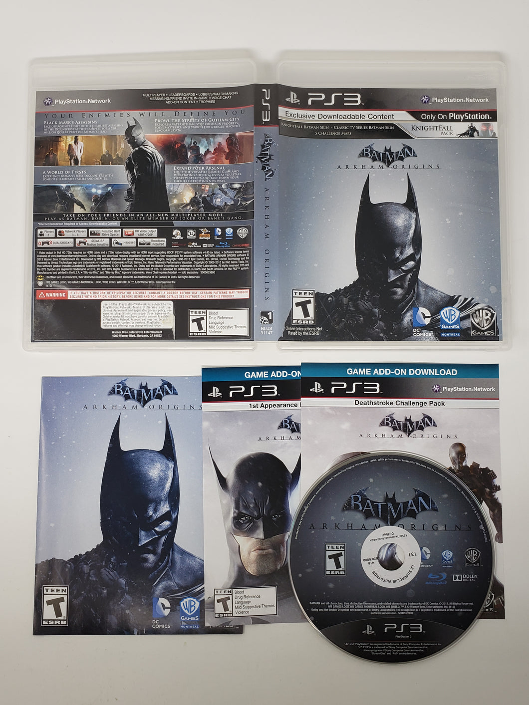 Batman - Arkham Origins - Sony Playstation 3 | PS3