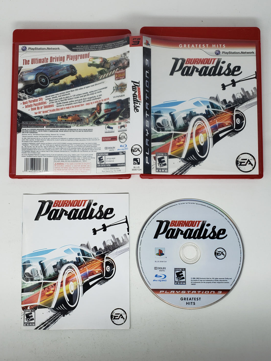 Burnout Paradise [Grands succès] - Sony Playstation 3 | PS3