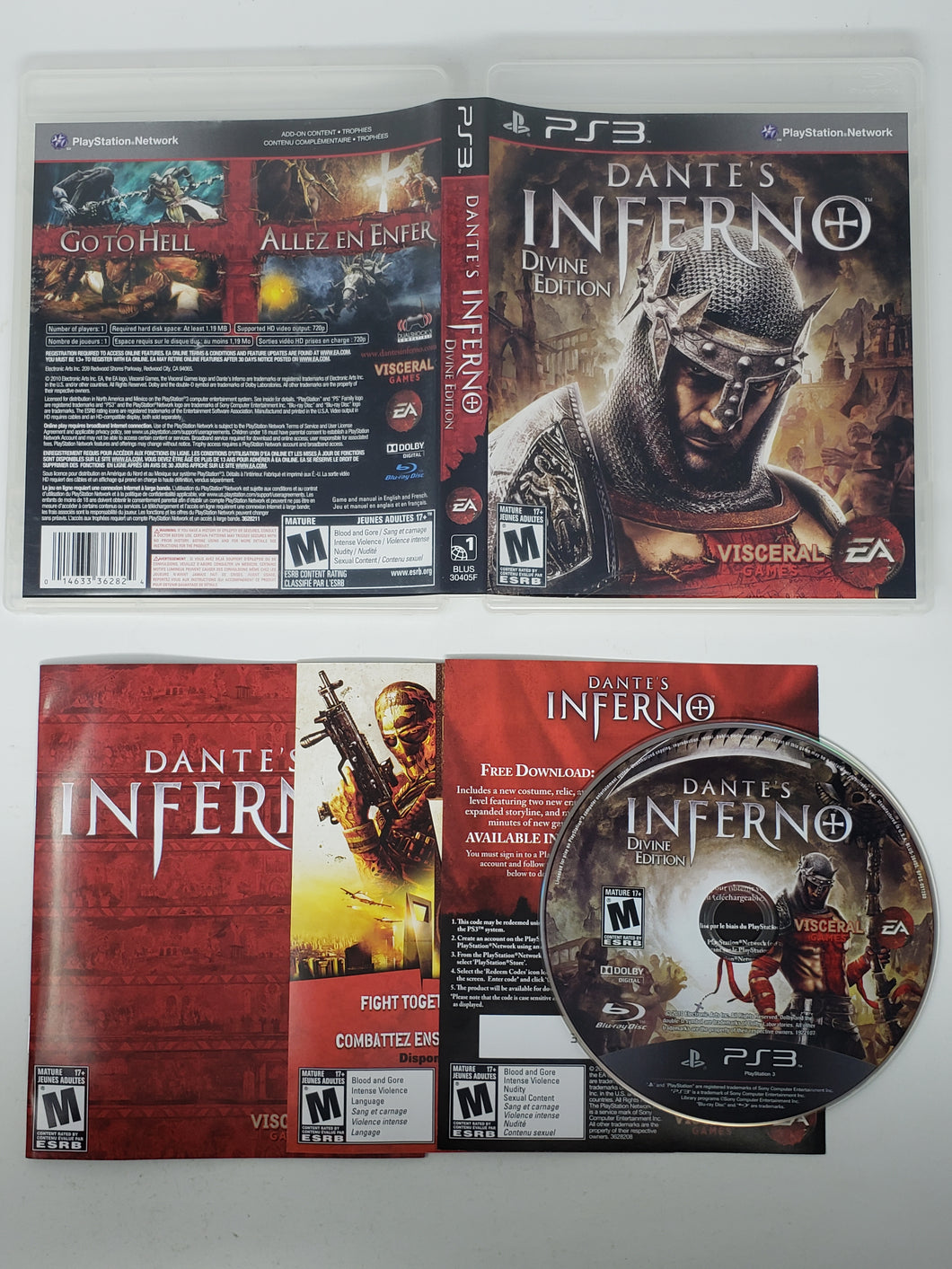 Dante's Inferno Divine Edition - Sony Playstation 3 | PS3