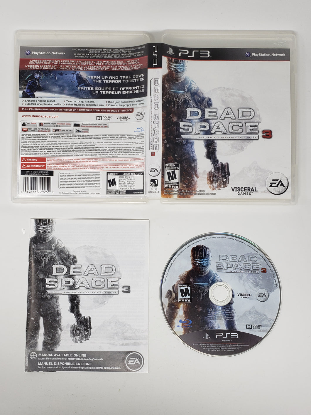 Dead Space 3 Édition Limitée - Sony Playstation 3 | PS3