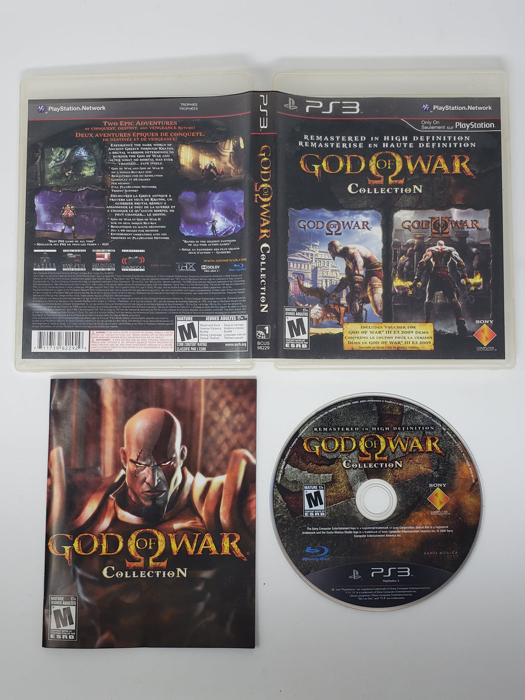 God of War Collection - Sony Playstation 3 | PS3