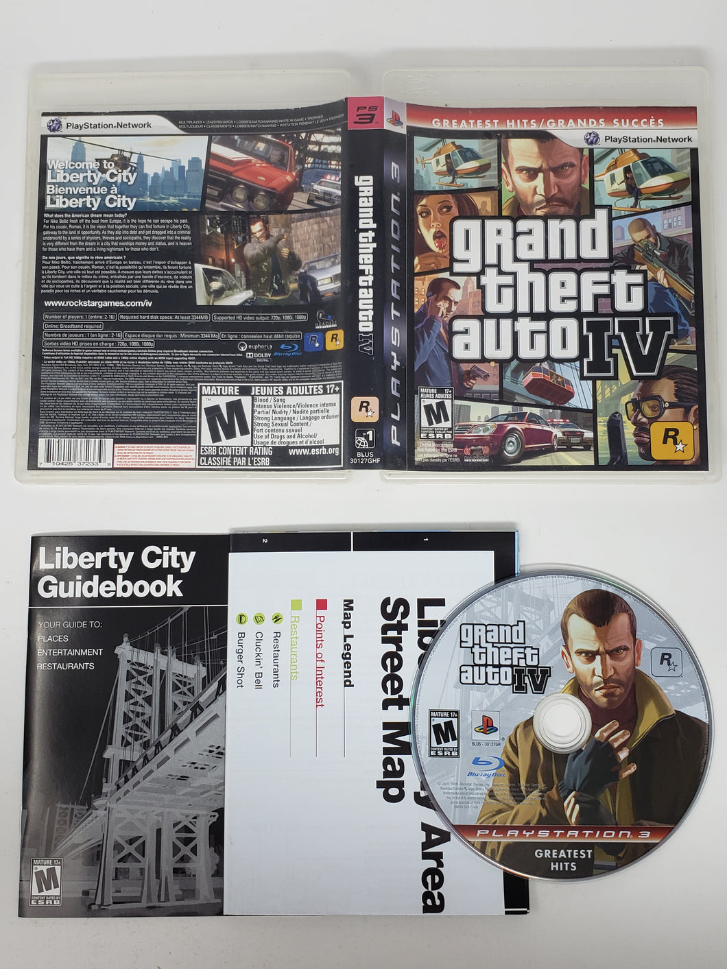 Grand Theft Auto IV [Greatest Hits] - Sony Playstation 3 | PS3