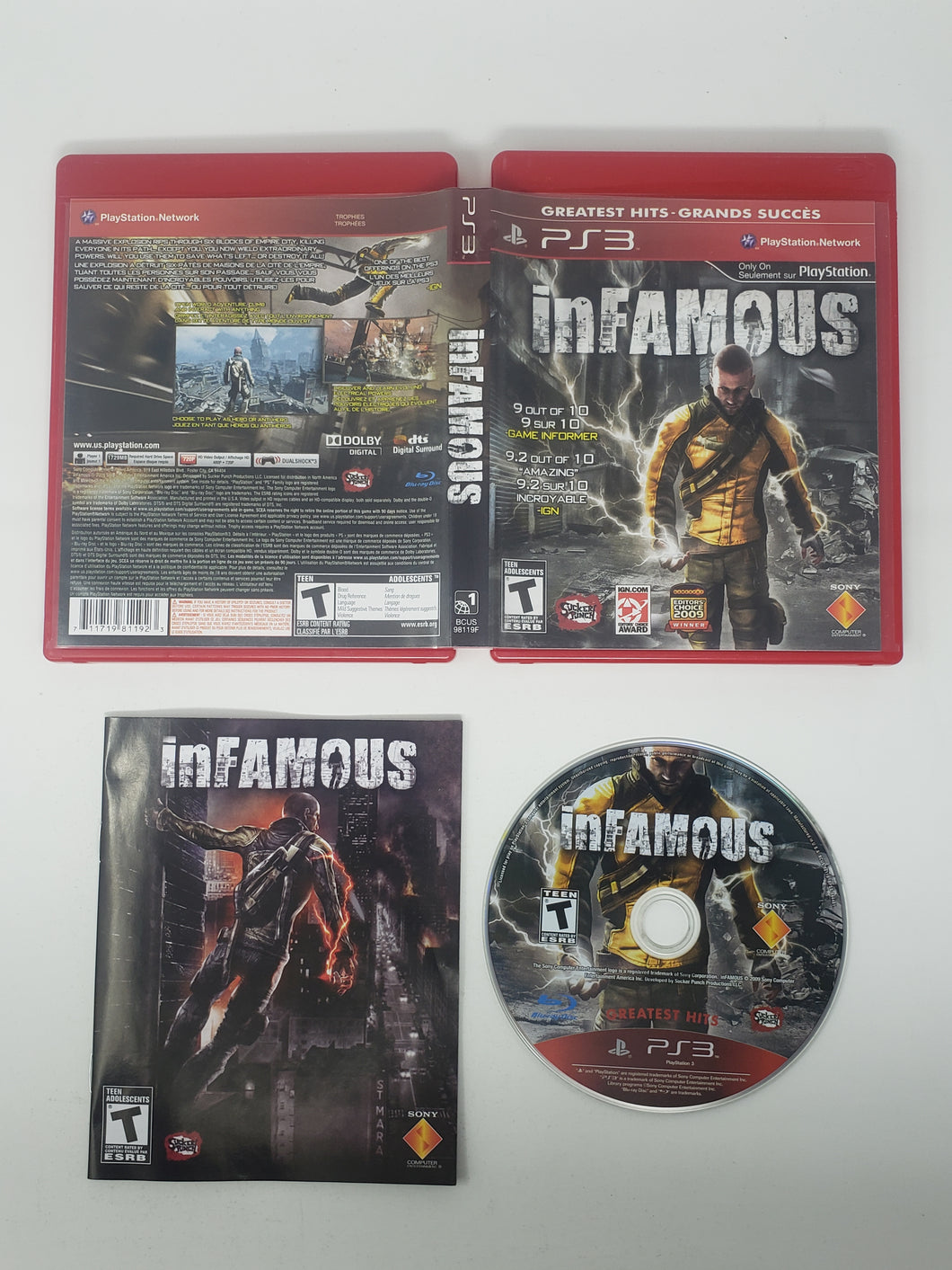 Infamous [Grand succès] - Sony Playstation 3 | PS3