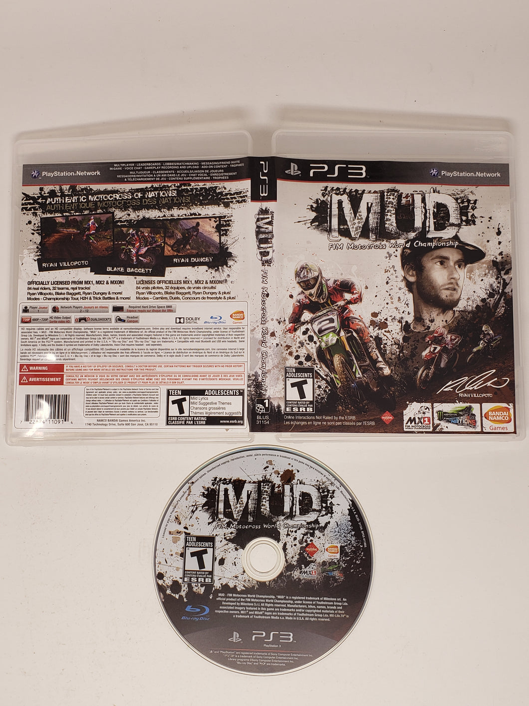 MUD-FIM Motorcross World Championship - Sony Playstation 3 | PS3