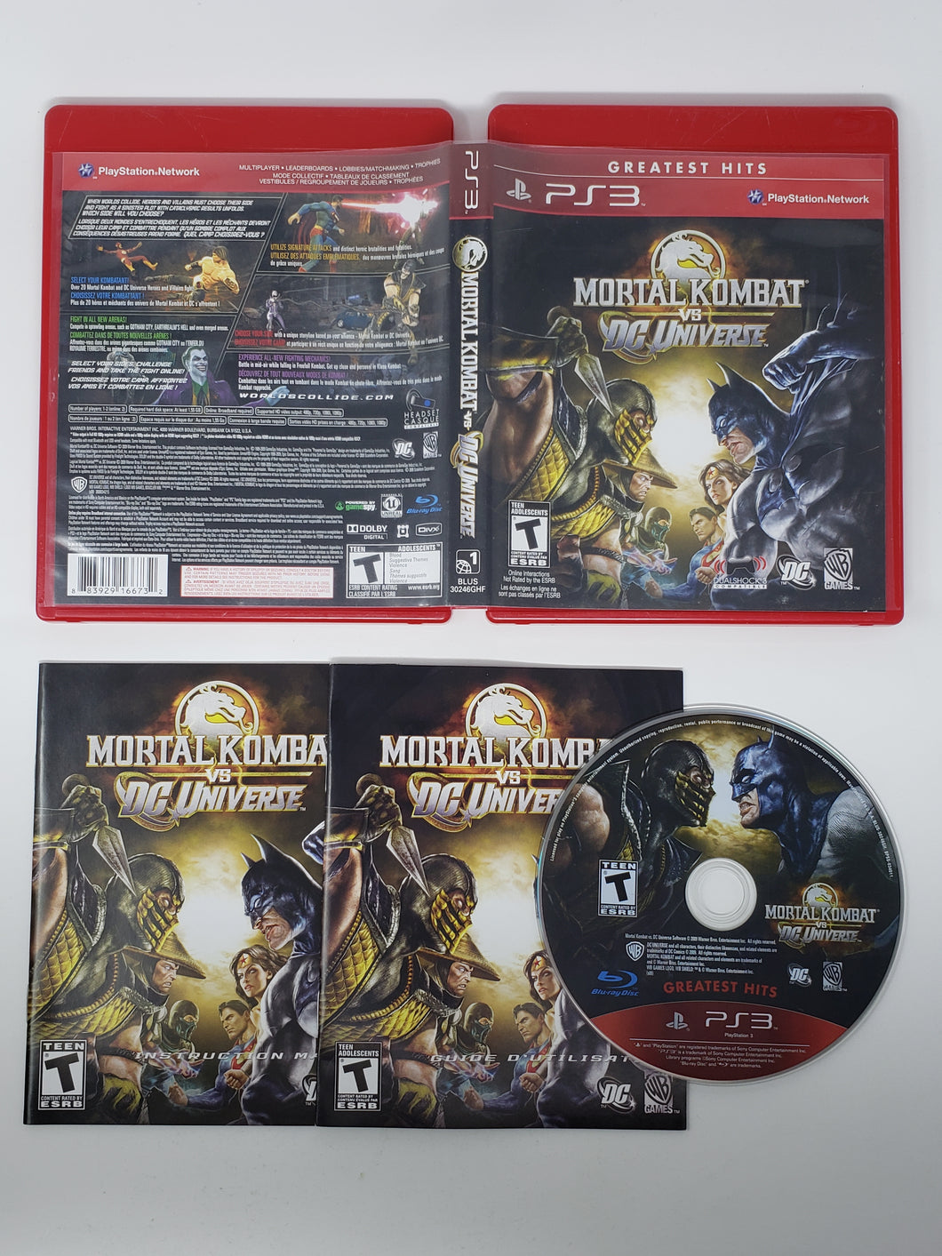 Mortal Kombat vs. DC Universe [Greatest Hits] - Sony Playstation 3 | PS3