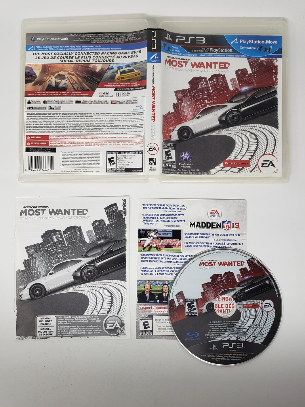 Need for Speed Most Wanted - Sony Playstation 3 | PS3