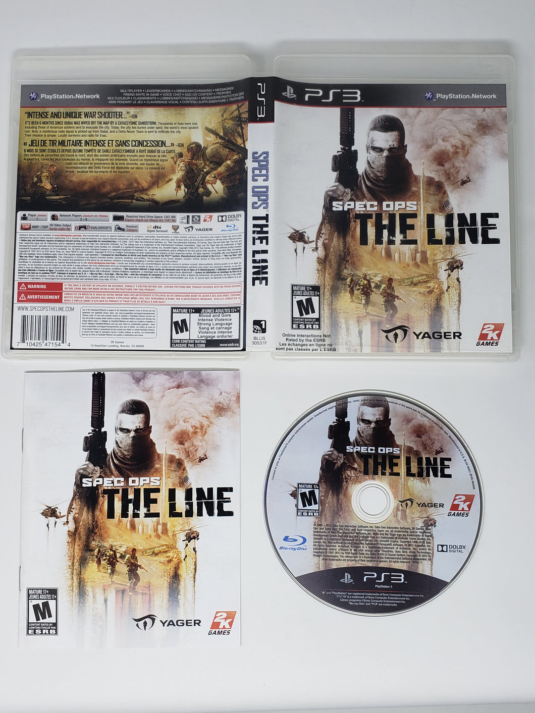 Spec Ops The Line - Sony Playstation 3 | PS3