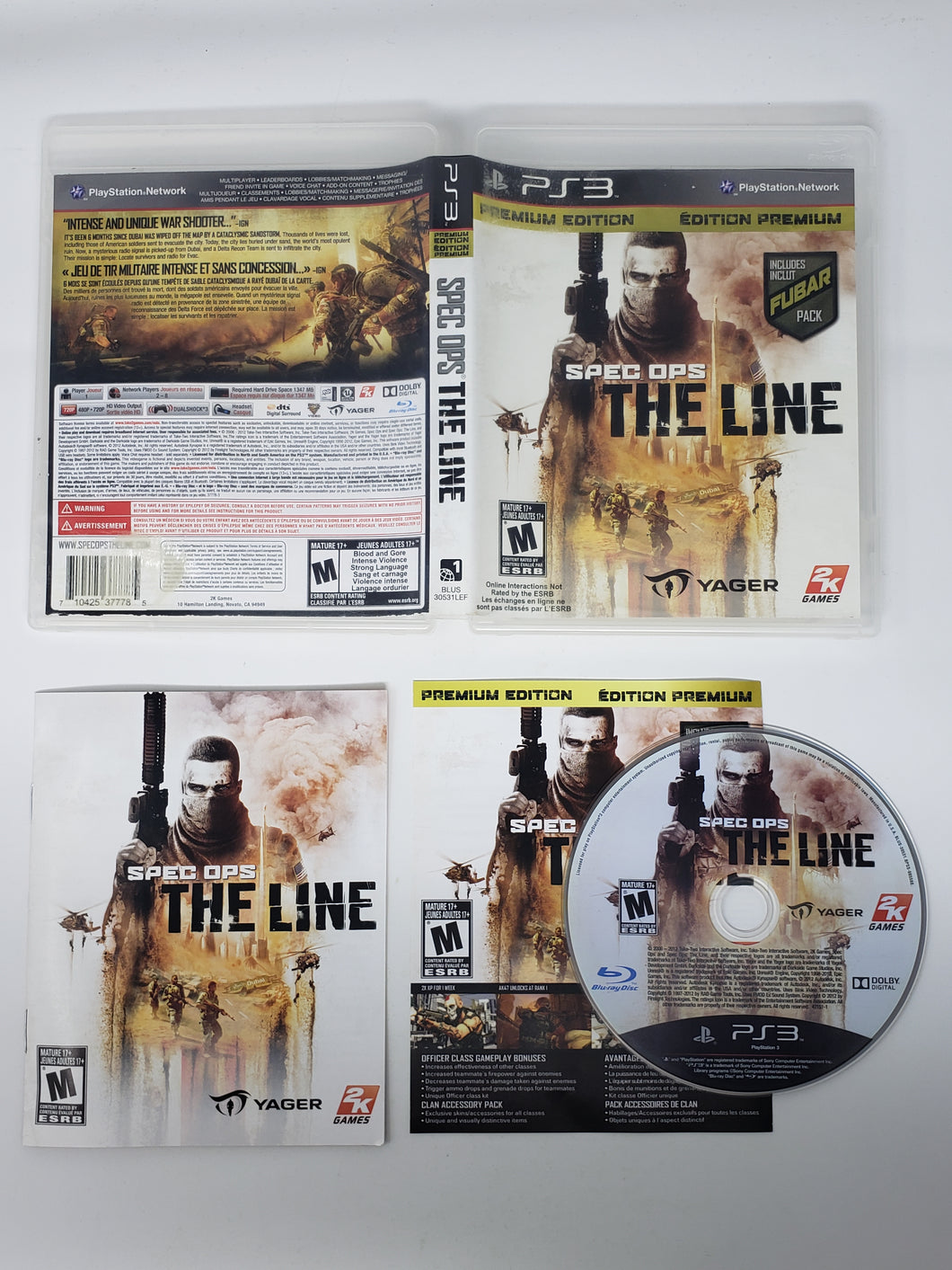 Spec Ops The Line [Premium Edition] - Sony Playstation 3 | PS3