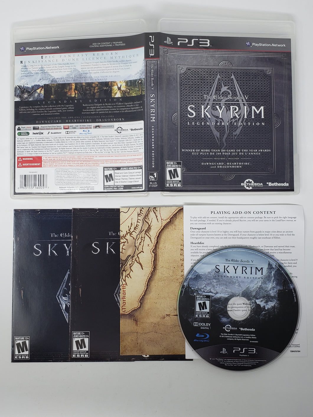 Elder Scrolls V - Skyrim Legendary Edition - Sony Playstation 3 | PS3