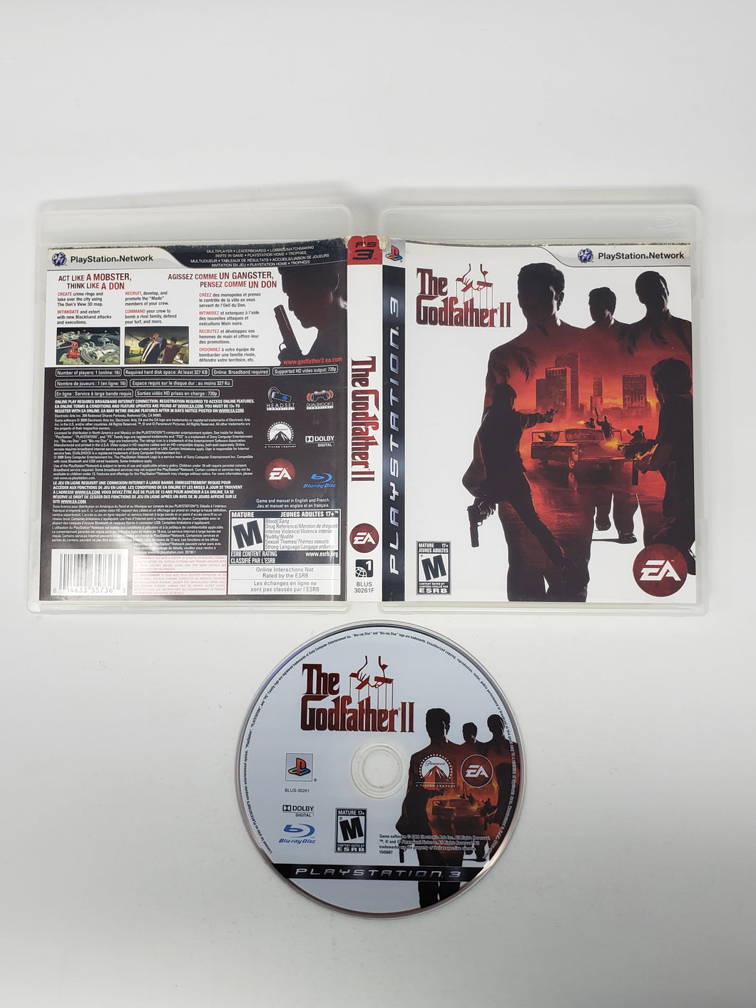 The Godfather II - Sony Playstation 3 | PS3