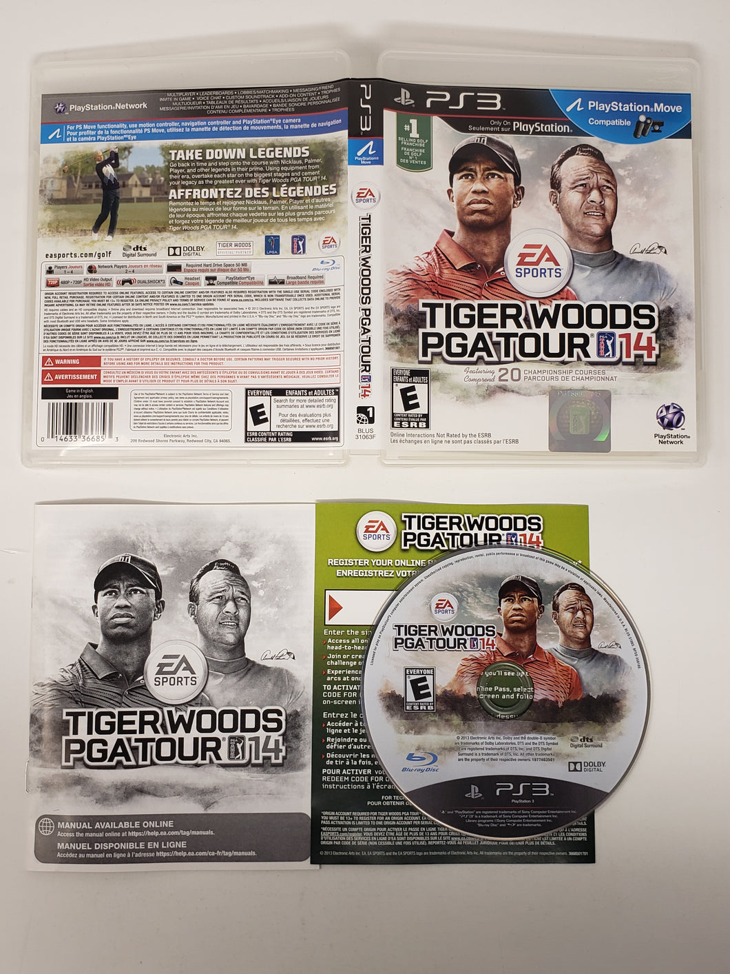 Tiger Woods PGA Tour 14 - Sony Playstation 3 | PS3