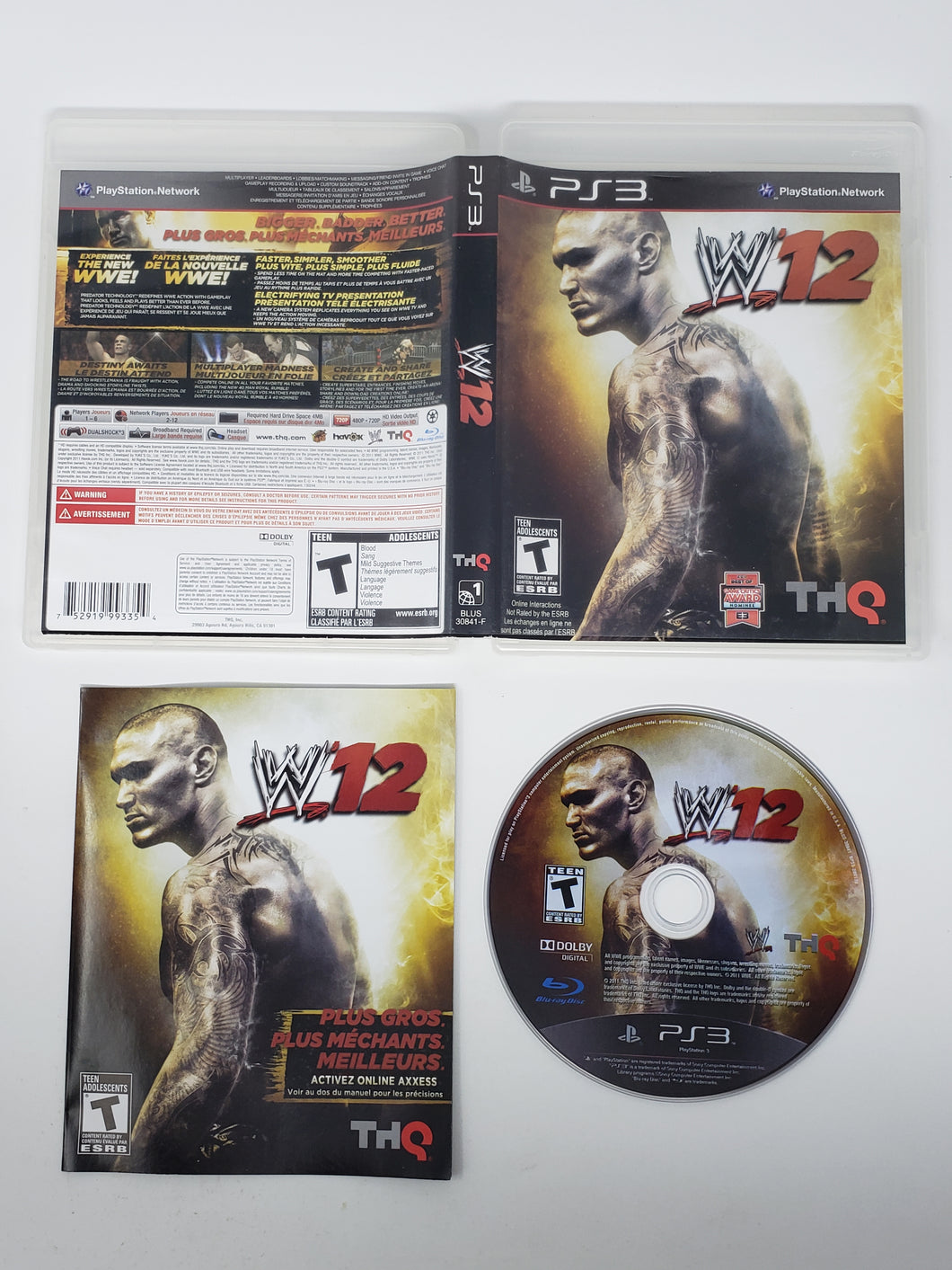 WWE '12 - Sony Playstation 3 | PS3