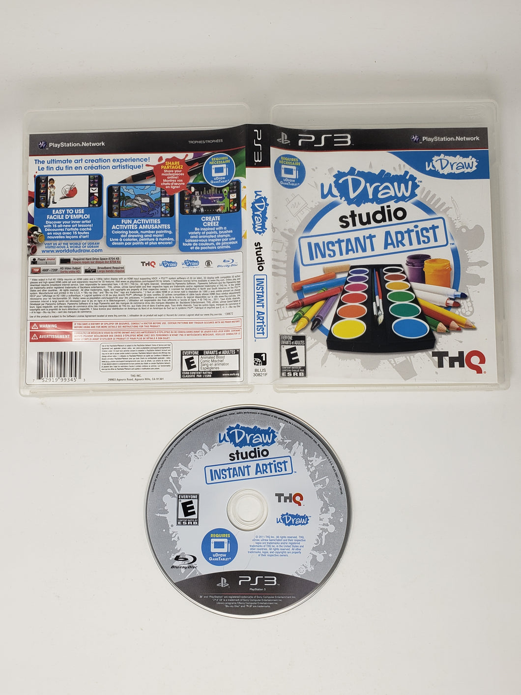 uDraw Studio - Instant Artist - Sony Playstation 3 | PS3