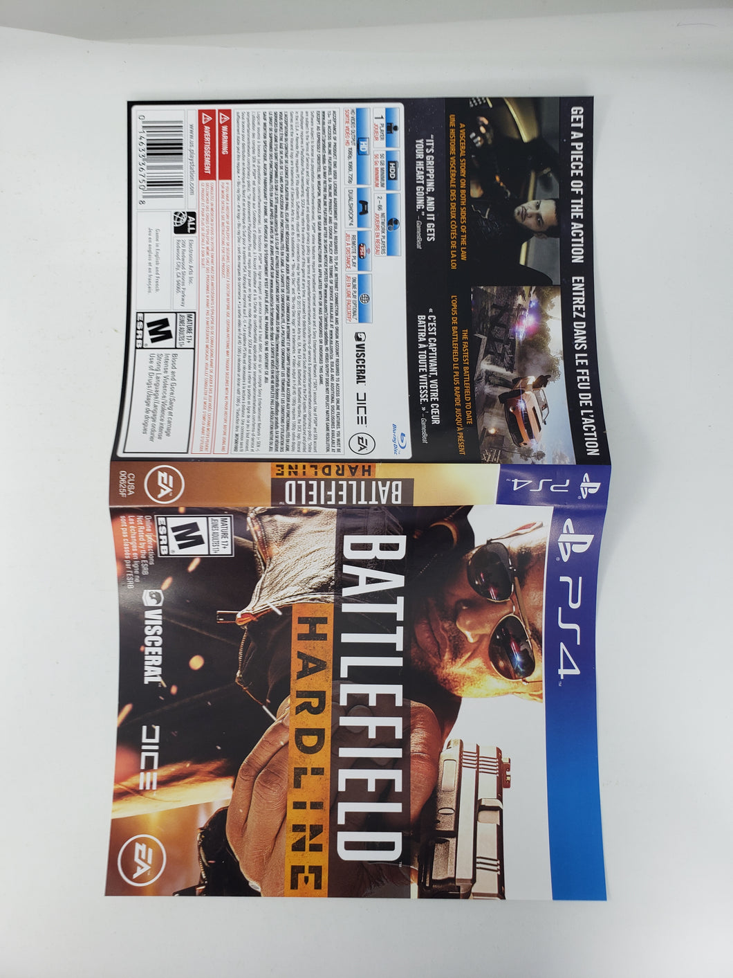 Battlefield Hardline [Cover art] - Sony Playstation 4 | PS4