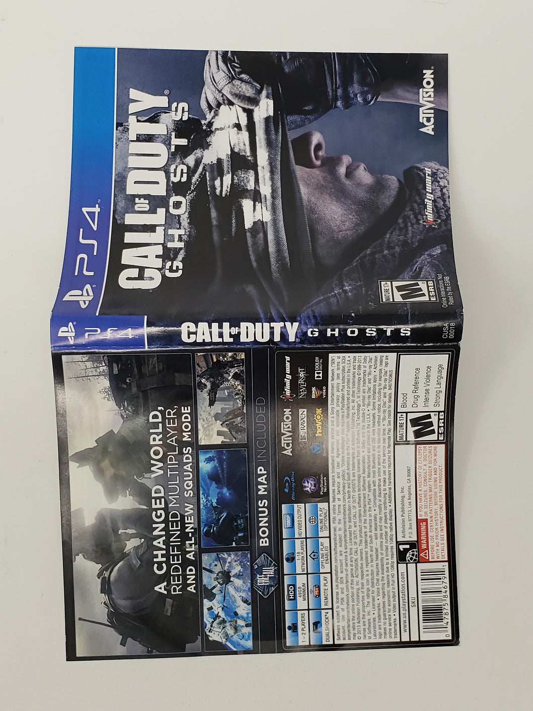 Call of Duty Ghosts [Couverture] - Sony Playstation 4 | PS4