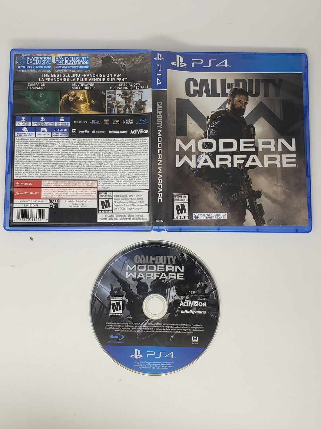 Call of Duty - Modern Warfare - Sony Playstation 4 | PS4