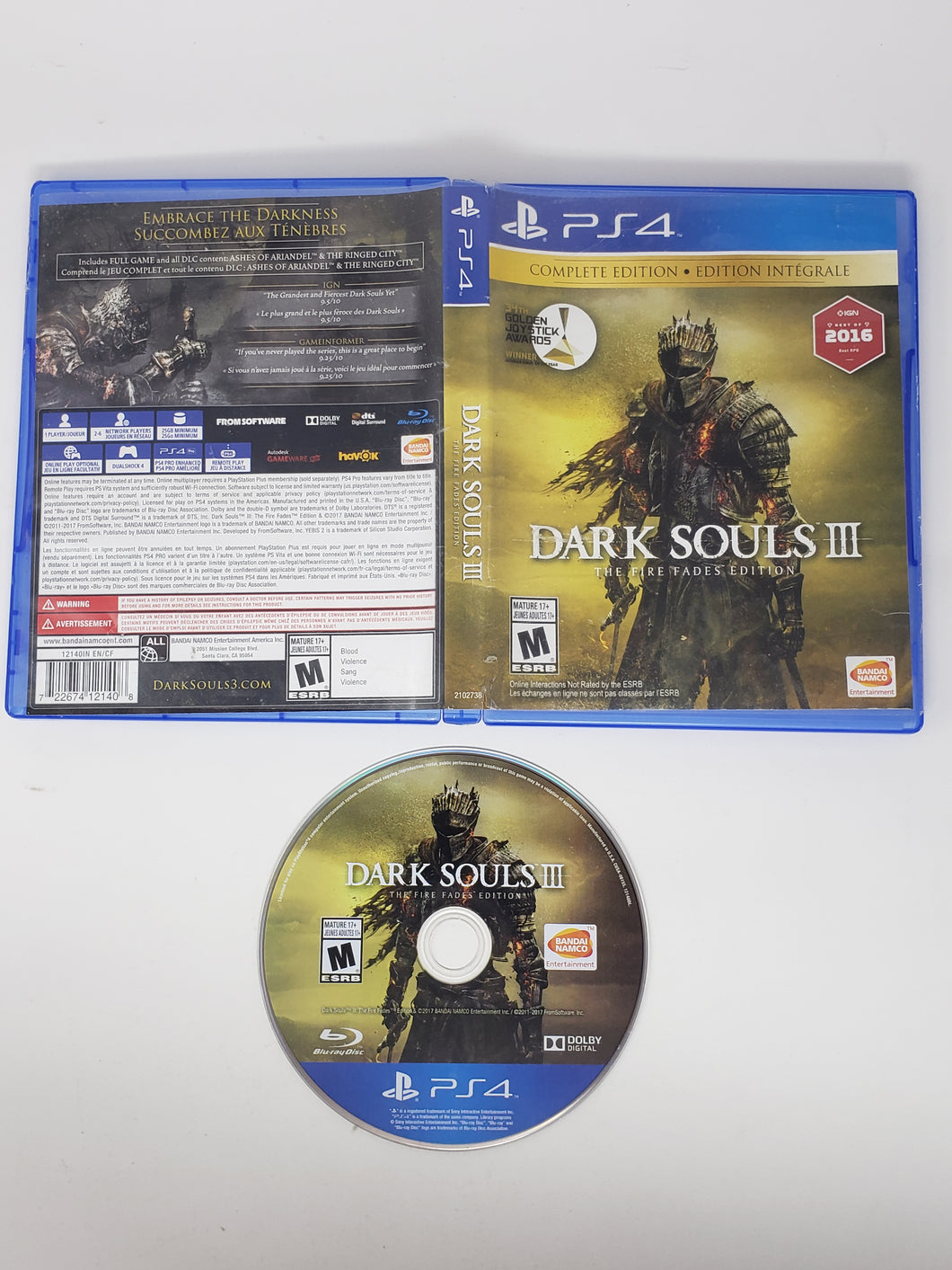 Dark Souls III - The Fire Fades Edition - Sony Playstation 4 | PS4