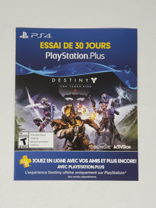 Destiny [Insert] - Sony Playstation 4 | PS4