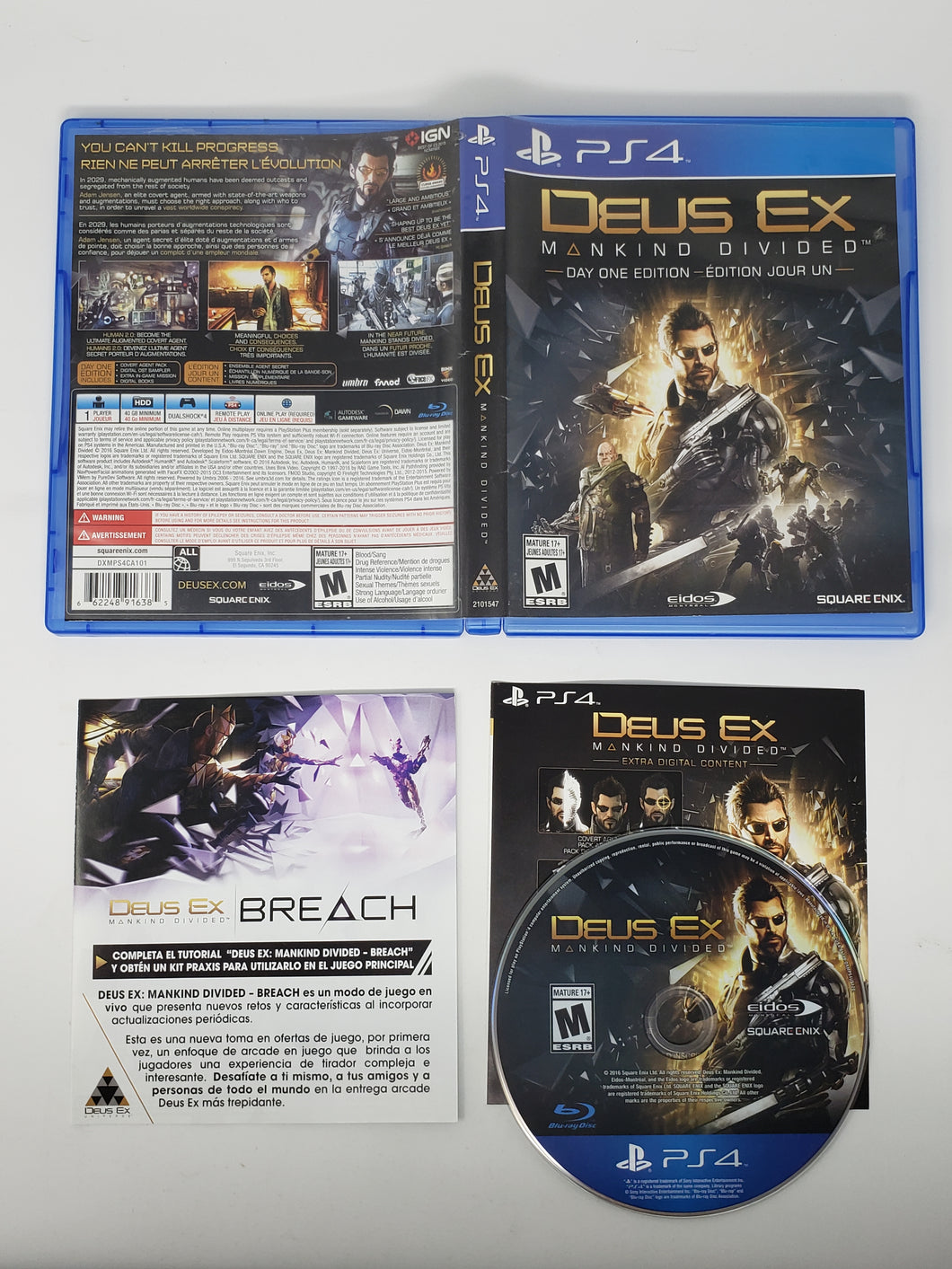 Deus Ex - Mankind Divided - Sony Playstation 4 | PS4